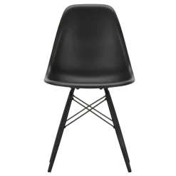 Stühle^Vitra Eames Plastic Side Chair DSW RE Ahorn schwarz