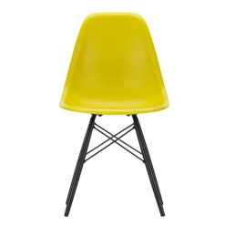 Stühle^Vitra Eames Plastic Side Chair DSW RE Ahorn schwarz