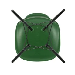 Stühle^Vitra Eames Plastic Side Chair DSW RE Ahorn schwarz