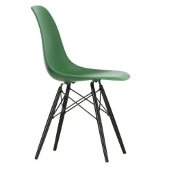 Stühle^Vitra Eames Plastic Side Chair DSW RE Ahorn schwarz