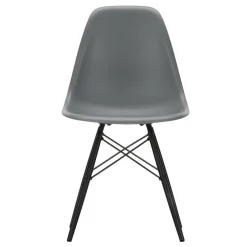 Stühle^Vitra Eames Plastic Side Chair DSW RE Ahorn schwarz