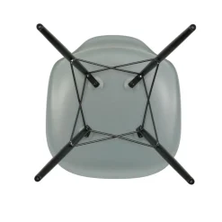 Stühle^Vitra Eames Plastic Side Chair DSW RE Ahorn schwarz