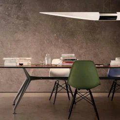 Stühle^Vitra Eames Plastic Side Chair DSW Ahorn schwarz