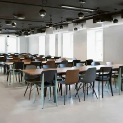 Stühle^Vitra Eames Plastic Side Chair DSW Ahorn schwarz