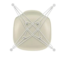 Stühle^Vitra Eames Plastic Side Chair DSR RE Gestell weiß