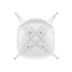 Stühle^Vitra Eames Plastic Side Chair DSR RE Gestell weiß