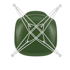 Stühle^Vitra Eames Plastic Side Chair DSR RE Gestell weiß