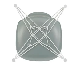 Stühle^Vitra Eames Plastic Side Chair DSR RE Gestell weiß