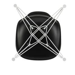 Stühle^Vitra Eames Plastic Side Chair DSR RE Gestell weiß