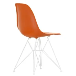 Stühle^Vitra Eames Plastic Side Chair DSR RE Gestell weiß