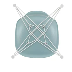 Stühle^Vitra Eames Plastic Side Chair DSR RE Gestell weiß