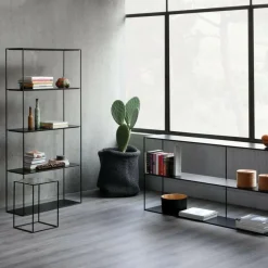 Zeus Easy Irony Bücherregal 104x32x226cm| Regale