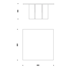Normann Copenhagen Edge Beistelltisch L| Beistelltische