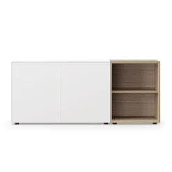 Sideboards|Sideboards^Piure Edit Q Sideboard 181,3x48x87,5cm mit 2 offenen Fächern rechts