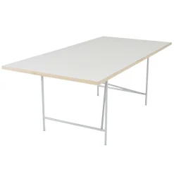 Schreibtische^Richard Lampert Eiermann 1 Tisch 180x90cm Gestell exzentrisch 110x66x78cm