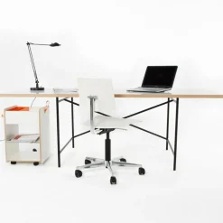 Tische^Richard Lampert Eiermann 1 Tisch 200x90cm Gestell exzentrisch 110x66x78cm