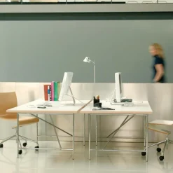 Richard Lampert Eiermann 1 Tisch 200x90cm Gestell exzentrisch 110x66x78cm| Schreibtische