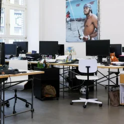 Richard Lampert Eiermann 2 Tischgestell 135x78x66cm exzentrisch| Tische|Schreibtische