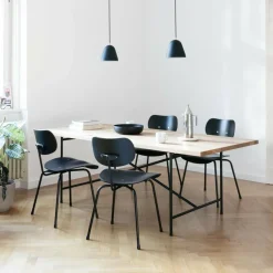 Stühle^Wilde + Spieth Eiermann Stuhl SE 68 Gestell Schwarz