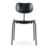 Wilde + Spieth Eiermann Stuhl SE 68 SU Gestell Schwarz| Stühle