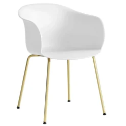 Stühle^&Tradition Elefy JH28 Armlehnstuhl Gestell Messing