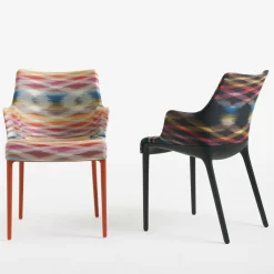 Stühle^Kartell Eleganza Nia Armlehnstuhl Missoni