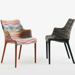 Stühle^Kartell Eleganza Nia Armlehnstuhl Missoni