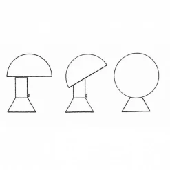 Tischleuchten|Nachttischleuchten^Martinelli Luce Elmetto Tischleuchte