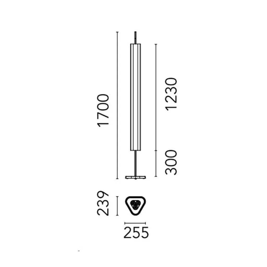 Stehleuchten^Flos Emi LED Stehleuchte