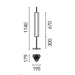 Tischleuchten|Nachttischleuchten^Flos Emi LED Tischleuchte