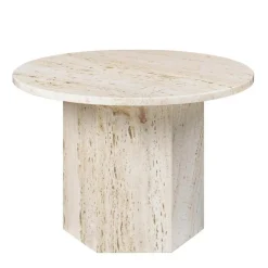 Gubi Epic Kaffeetisch Ø60cm Travertin| Tische