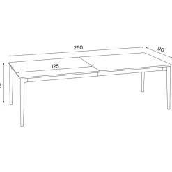 Tische|Esstische^Northern Expand Esstisch 250x90cm