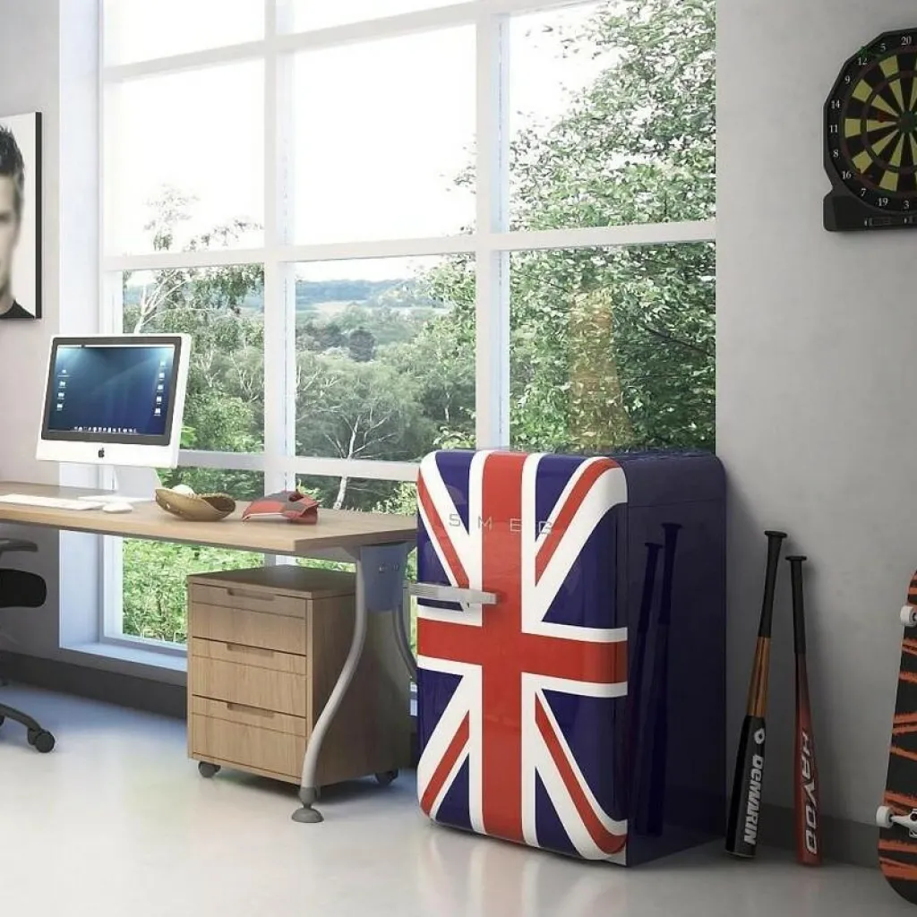 Küchengeräte^Smeg FAB10 Kühlschrank mit Gefrierfach