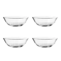 Eva Solo Facetten Glasschüssel 4er Set 0.5L| Schüsseln & Schalen|Geschirr
