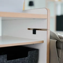 Container|Container^Tojo Fahrbar Rollwagen mit Fächern dreifach