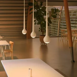 Pendelleuchten^GRAU Falling Sun LED Pendelleuchte mit App-Steuerung