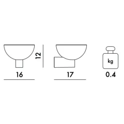 Wandleuchten^Kartell Fata Wandleuchte
