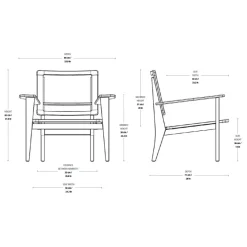 Gubi F-Chair Outdoor Lounge Chair| Stühle|Gartenstühle