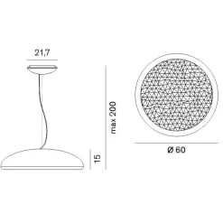 Pendelleuchten^Rotaliana FEBO H1 LED Pendelleuchte