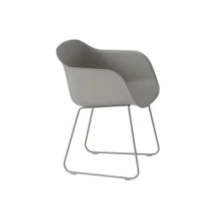 Muuto Fiber Chair Armlehnstuhl mit Kufengestell| Stühle