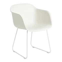 Muuto Fiber Chair Armlehnstuhl mit Kufengestell| Stühle