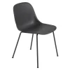 Muuto Fiber Chair Stuhl mit Rohrgestell Recycelt| Stühle