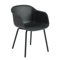 Muuto Fiber Gartenarmlehnstuhl ohne Löcher| Stühle