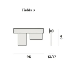 Foscarini Fields 3 Wandleuchte| Wandleuchten