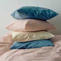 HAY Fineline Kopfkissenbezug 80x80cm| Bettwäsche