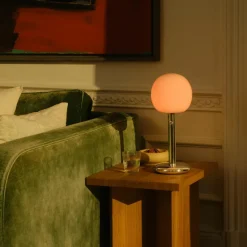 Tischleuchten|Nachttischleuchten^GRAU Fire LED Tischleuchte