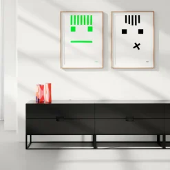 OUT Objekte unserer Tage Fischer Design 06 Sideboard 180x38x58,5cm| Regale