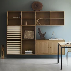 Carl Hansen FK63 Hängeschrank 224x36x168cm| Schränke
