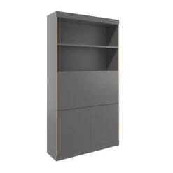 Müller Small Living Flai Home-Office Sekretär magnetisch 118x36x216,8cm| Tische