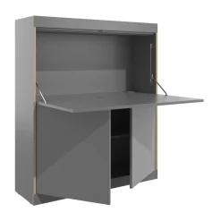 Müller Small Living Flai Home-Office Sekretär magnetisch 118x36x136,3cm| Tische|Sekretäre